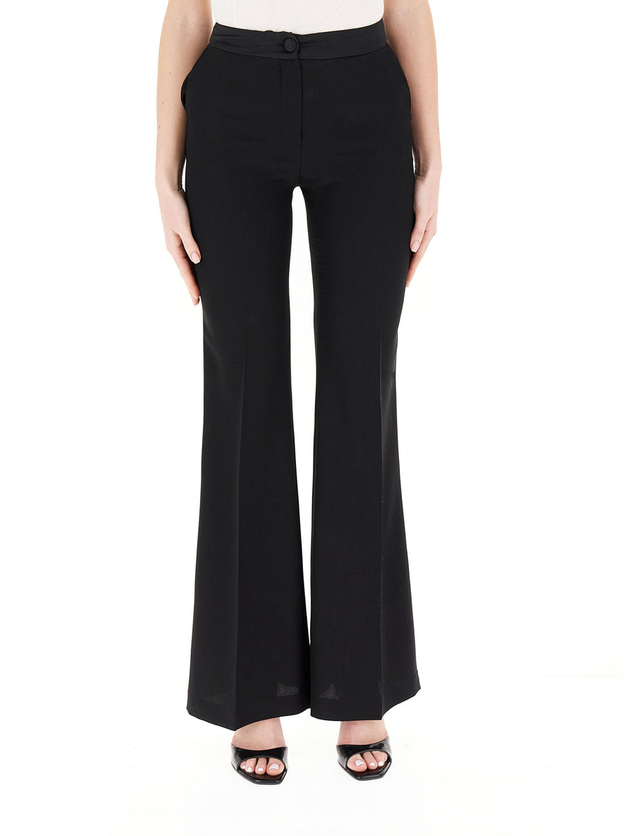 Pantalone chino palazzo nero