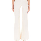 Pantalone chino palazzo avorio