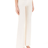 Pantalone chino palazzo avorio
