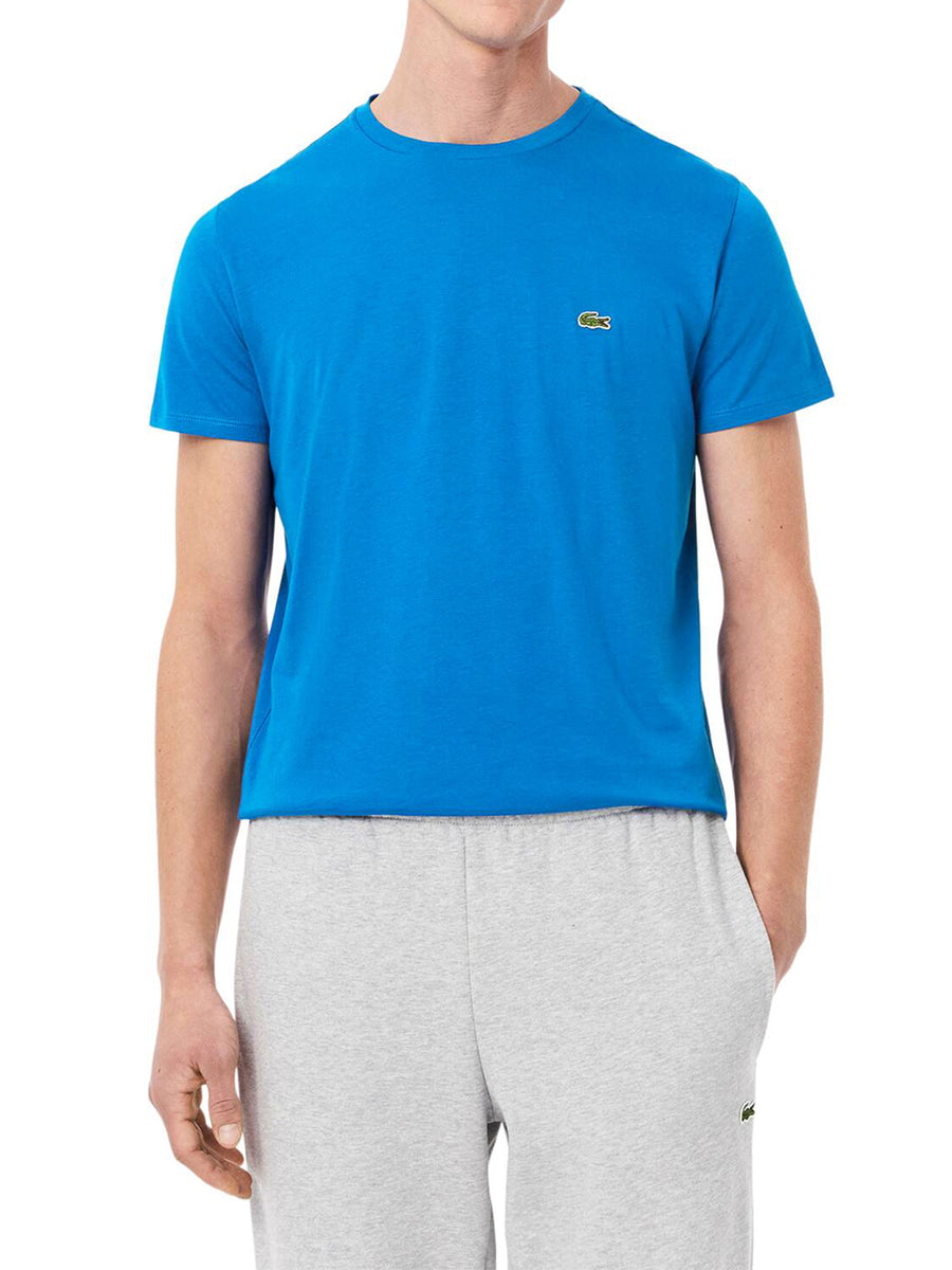T-shirt regular fit Pima azzurro
