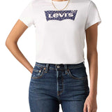 T-shirt manica corta the perfect maya fuzzy bianco