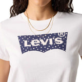 T-shirt manica corta the perfect maya fuzzy bianco