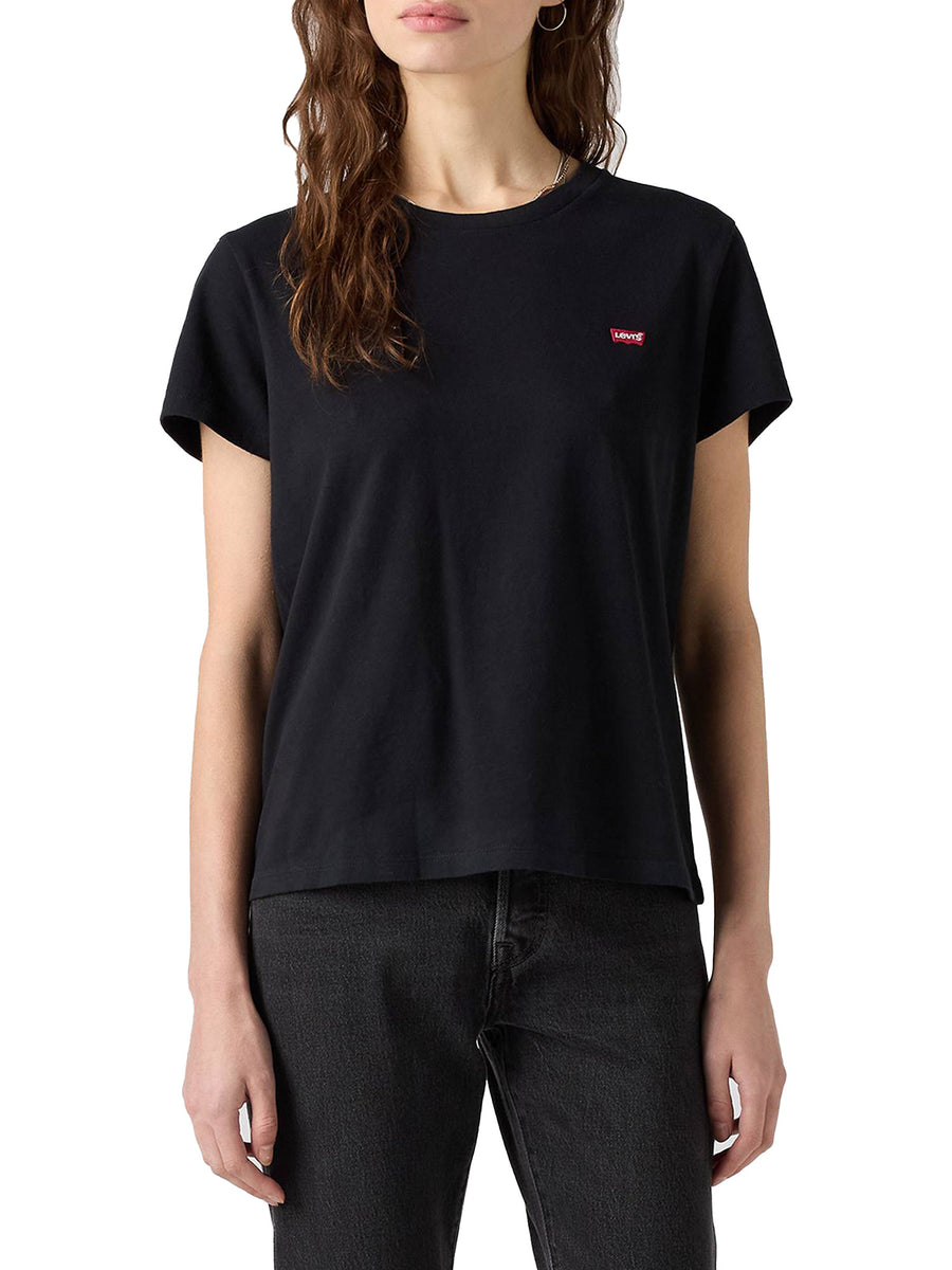 T-shirt manica corta perfect nero