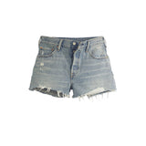 Short 501 high rise denim chiaro