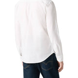 Camicia manica lunga Battery housemark bianco