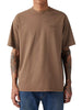 t-shirt-manica-corta-red-tab-marrone