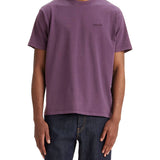 T-shirt manica corta red tab melanzana