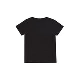 T-shirt LiuJo logo strass nero