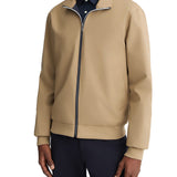 Giubbino con zip taupe