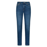Jeans skinny a vita alta modello Divine denim medio