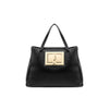 borsa-shopper-con-placca-frontale-nero