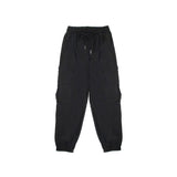 Pantalone cargo cotone nero
