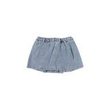 Gonna di jeans denim medio