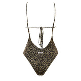 Monokini Julie fantasia maculato verde