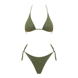 Bikini Kate kristal verde