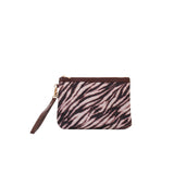 Pochette Milano zebrato marrone