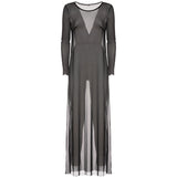 Abito Selene tulle nero
