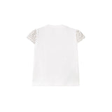Completo due pezzi (t-shirt+short) misto cotone biscotto