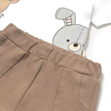 Cpmpleto t-shirt e shorts teddy muffin