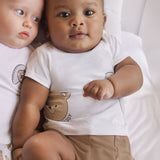 Cpmpleto t-shirt e shorts teddy muffin