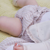 Completo giacca, blusa e shorts panna