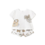 Completo t-shirt e shorts fantasia