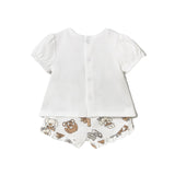 Completo t-shirt e shorts fantasia