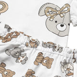 Completo t-shirt e shorts fantasia