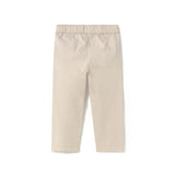 Pantalone popeline beige