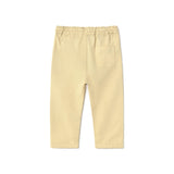 Pantalone chino relaxed lino beige