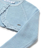 Bolerino tricot celeste
