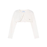 Bolerino basic tricot ecrù
