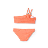 Bikini combinato volant arancio