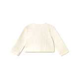 Complero tre pezzi (cardigan+t-shirt+short) champagne