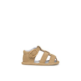 Sandalo cotone camel