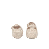 Scarpine tricot beige