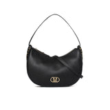 Borsa a spalla Ayse gr nero/oro