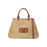 Borsa a mano Brooke Straw natural/cuoio