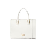 Borsa a mano Elif L gr latte/oro