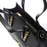 Borsa a mano Elif M gr nero/oro