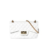 borsa-a-spalla-flat-falcon-bianco-oro