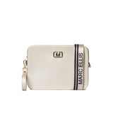 Borsa a spalla flat Flowe beige/oro