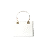 Borsa a mano flat Krissy S wave latte/oro