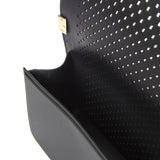 Borsa a spalla flat M ball nero/oro