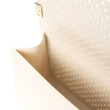 Borsa a spalla flat M ball beige/oro