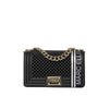 borsa-a-spalla-flat-s-ball-nero-oro