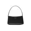 borsa-a-spalla-flat-timeless-nero-argento