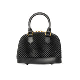 Borsa a mano flat XS ball nero/oro