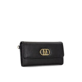 Portafogli zip Leyla gr nero/oro