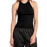 Top maglia nero